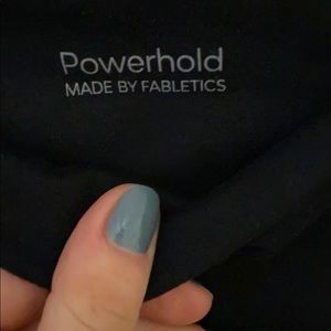Fabletics Powerhold Black Leggings